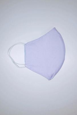 Mascarilla LUPYTA reversible copos nieve/violeta liso