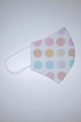 Mascarilla LUPYTA reversible emogis/violeta