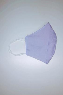 Mascarilla LUPYTA reversible topitos colores/violeta liso