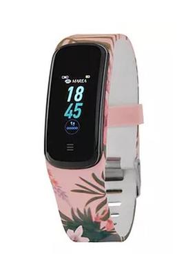Smart watch MAREA ovalado 2 correas flores tropical/negro