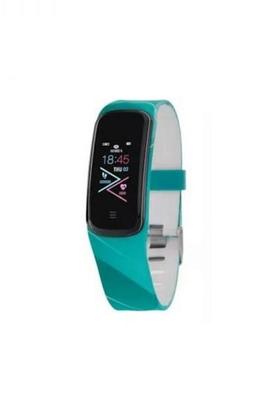 Smart watch MAREA loop ovalado 2 correas turquesa/negra