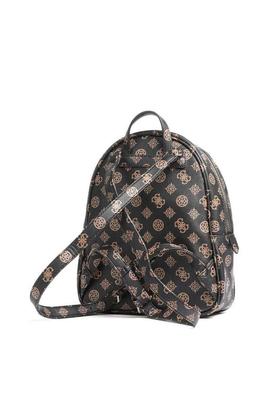 Mochila GUESS Utility Vibe marron logos beig