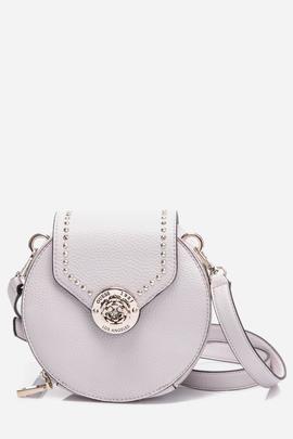 Bandolera GUESS belle isle tachuelas rosa