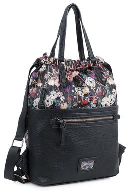 Mochila - bolso CIMARRON Quincy nylon flores
