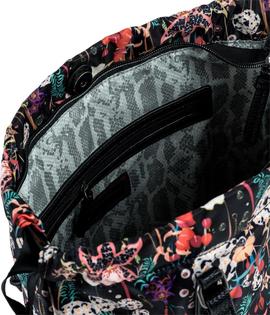 Mochila - bolso CIMARRON Quincy nylon flores