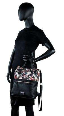 Mochila - bolso CIMARRON Quincy nylon flores