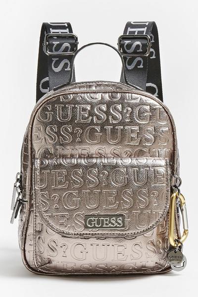 Mochila GUESS Lane logotipo laminado