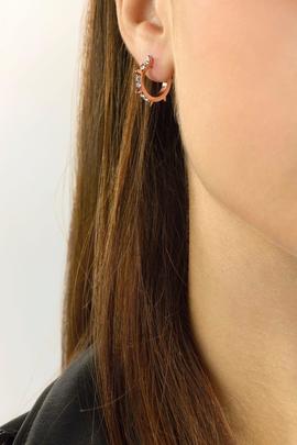 Aro GUESS 'Rebel' cobre pinchos y circonitas