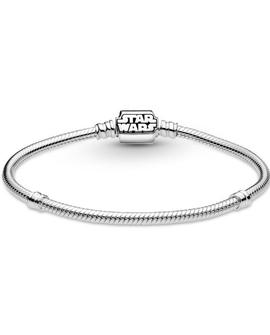 Pulsera PANDORA Moments plata Star Wars