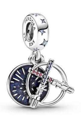 Charm PANDORA plata colgar Espadas Láser d Star Wars