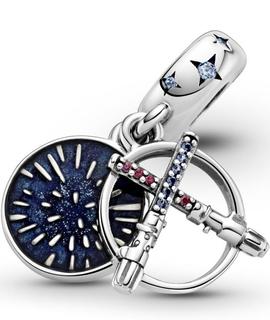 Charm PANDORA plata colgar Espadas Láser d Star Wars