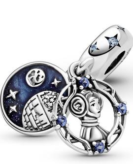 Charm PANDORA plata colgar Princesa Leia d Star Wars