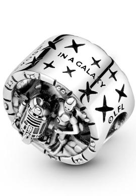 Charm PANDORA plata C-3PO y R2-D2 Star Wars