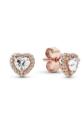 Pendientes  PANDORA Rose Corazones Brillantes Elevados