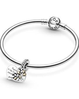 Charm PANDORA Shine colgar Árbol de la Familia dos colores