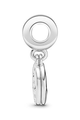 Charm PANDORA colgar plata Luna Durmiente y Estrella