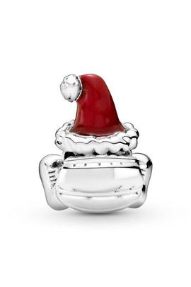 Charm PANDORA plata Santa Claus sentado y Regalo