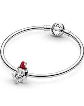Charm PANDORA plata Santa Claus sentado y Regalo