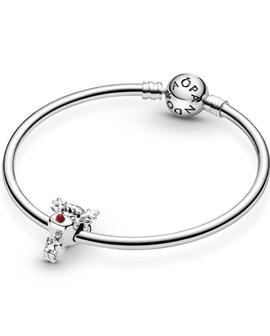 Charm PANDORA  plata Reno de Nariz Roja