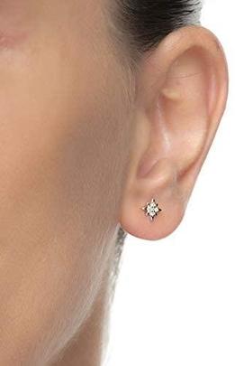 Piercing LUXENTER plata estrella estelar circonita