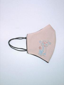 Mascarilla FERCHI reversible Niñ@s rosa ciervo brillos