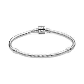 Pulsera PANDORA moments plata cierre barril