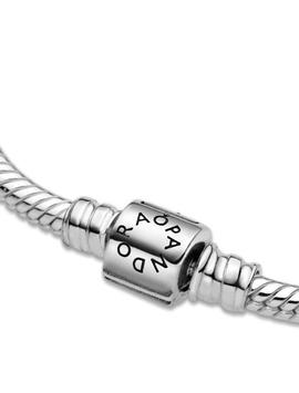 Pulsera PANDORA moments plata cierre barril