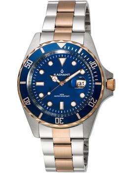 Reloj RADIANT New Navy Steel Plateado Azul