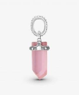 Colgante PANDORA plata Amuleto Rosa