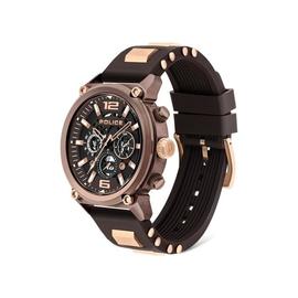 Reloj POLICE Armor caucho marron caja cobre