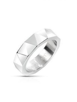 Anillo MORELLATO acero triangulos