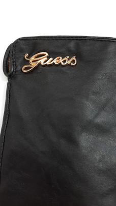 Guantes GUESS Negro Chapa