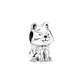 Charm PANDORA plata Perro Japonés Akita Inu