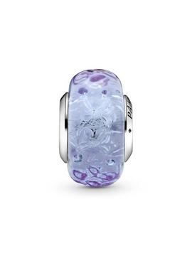 Charm PANDORA  cristal de Murano Lavanda