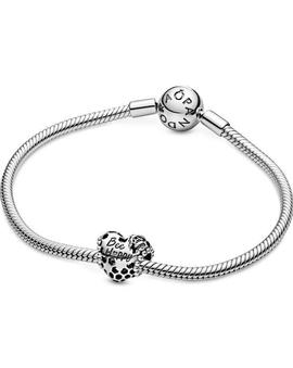 Charm PANDORA  plata de ley Bee Happy Panal