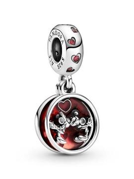 Charm PANDORA Amor y Besos Mickey Mouse y Minnie Mouse de Di