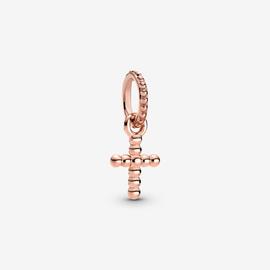 Charm PANDORA Rose colgar Cruz de Cuentas