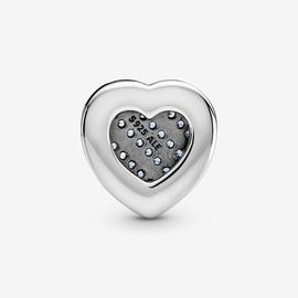 Charm PANDORA reflexion plata Corazón Azul en Pavé