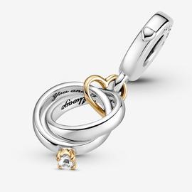 Charm PANDORA colgar Anillos de Boda