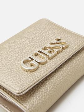 Cartera GUESS Uptown Chic Gold