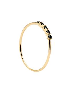 Anillo P DE PAOLA Oro Black Misty