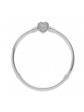 Pulsera PANDORA moments cierre corazon