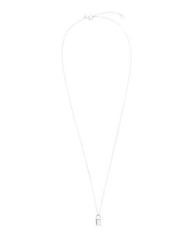 Colgante LUXENTER plata candado para grabar