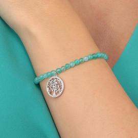 Pulsera MORELLATO bolas verdes cuelga arbol vida