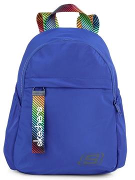 Mochila SKECHERS loneta azul asa/tiras colores