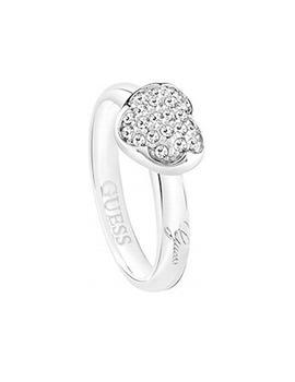 Anillo GUESS corazón de circonita