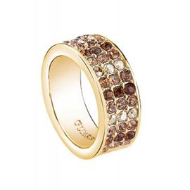 Anillo GUESS Dorado Brillante