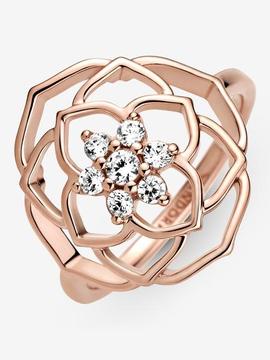 Anillo PANDORA Rose petalos de rosa