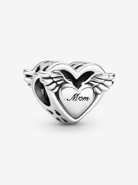 Charm PANDORA plata Alas de Ángel y Mamá