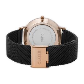 Reloj CLUSE Boho Chic Mesh Black, Rose Gold Colour